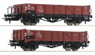 76281 Roco Set of 2 gondola cars type El